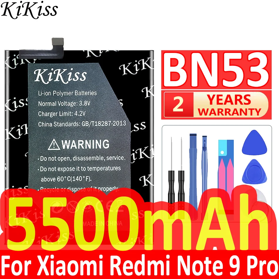 Сменный аккумулятор KiKiss для Xiao Mi BN53 для Xiaomi Redmi Note 9 Pro 5G Note 9pro Note9 Pro Note9pro 5G аккумулятор + Инструменты
Сменный аккумулятор KiKiss для Xiao Mi BN53 для Xiaomi Redmi Note 9 Pro 5G Note 9pro Note9 Pro Note9pro 5G аккумулятор + Инструменты