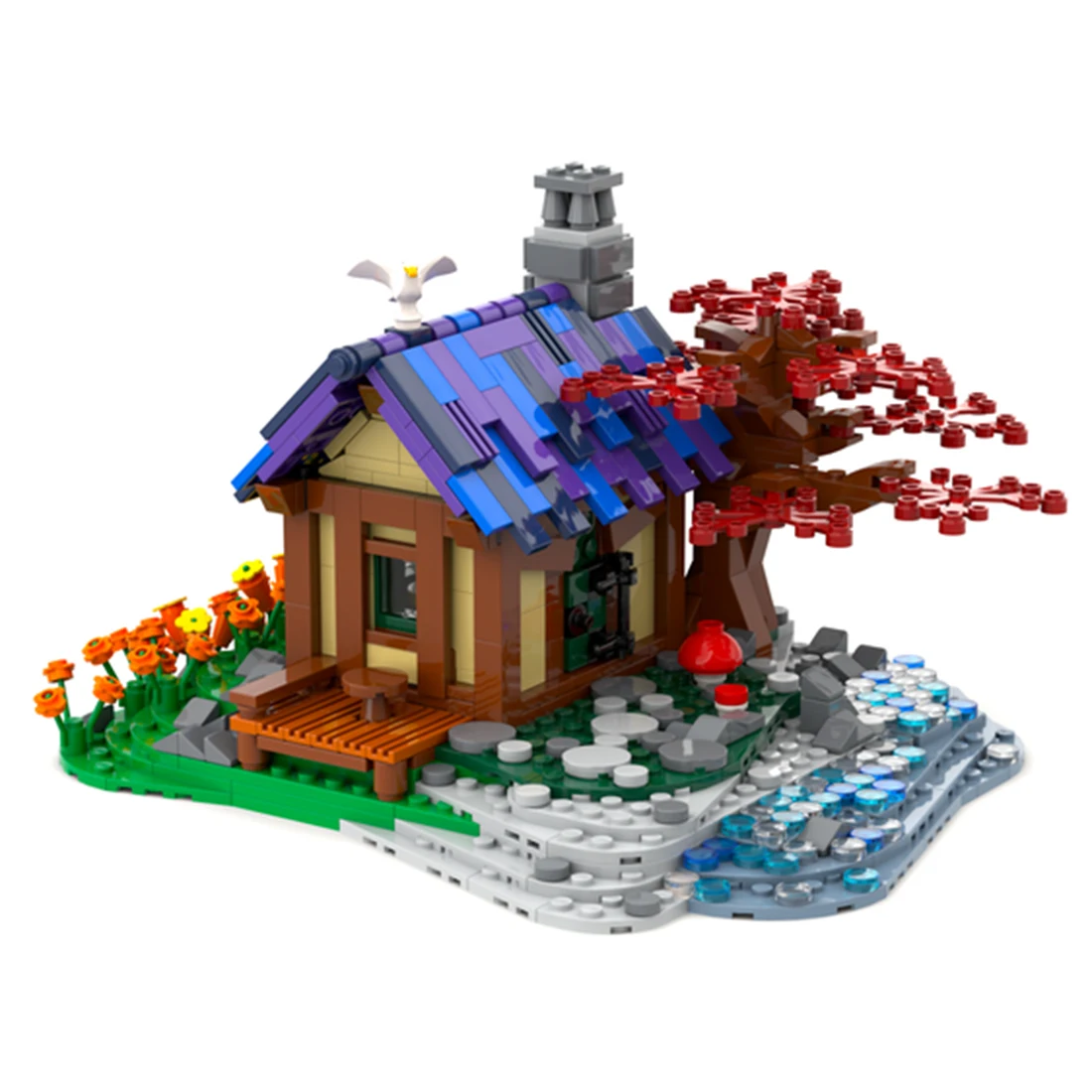 Authorized MOC-66465 Tiny House At The Sea By Brickgloria 843parts Architectural Building Blocks Set STEM Toys
Authorized MOC-66465 Tiny House At The Sea By Brickgloria 843parts Architectural Building Blocks Set STEM Toys