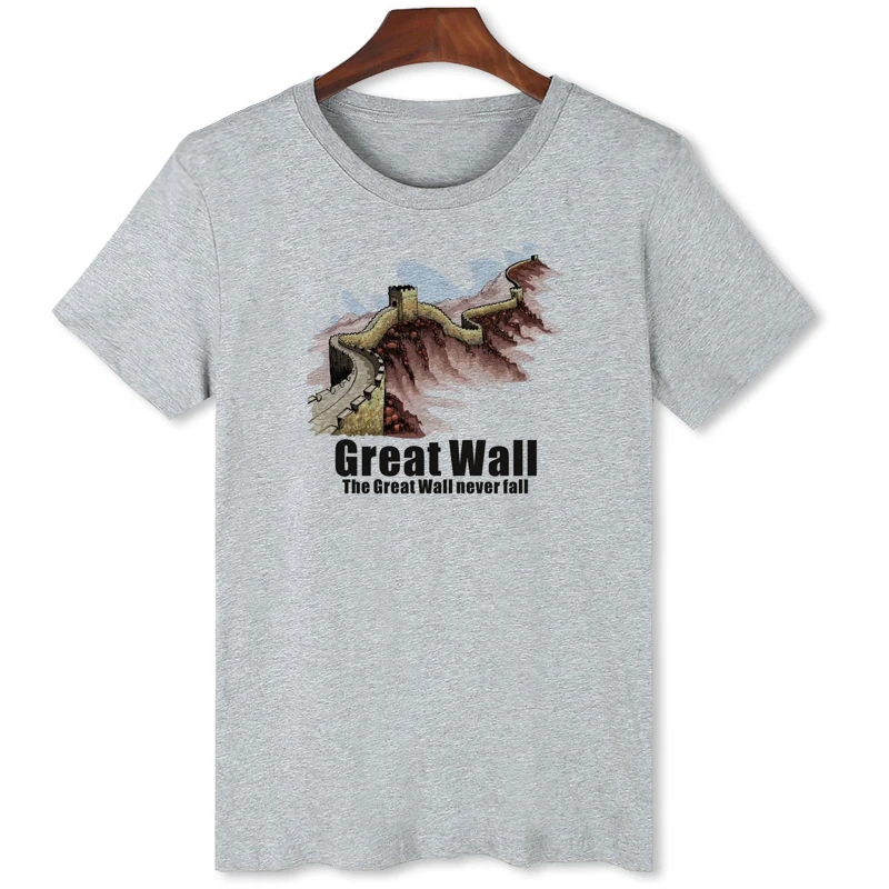 Футболка с принтом Great Wall, мужская повседневная модная футболка, брендовая дышащая и удобная летняя футболка
Футболка с принтом Great Wall, мужская повседневная модная футболка, брендовая дышащая и удобная летняя футболка