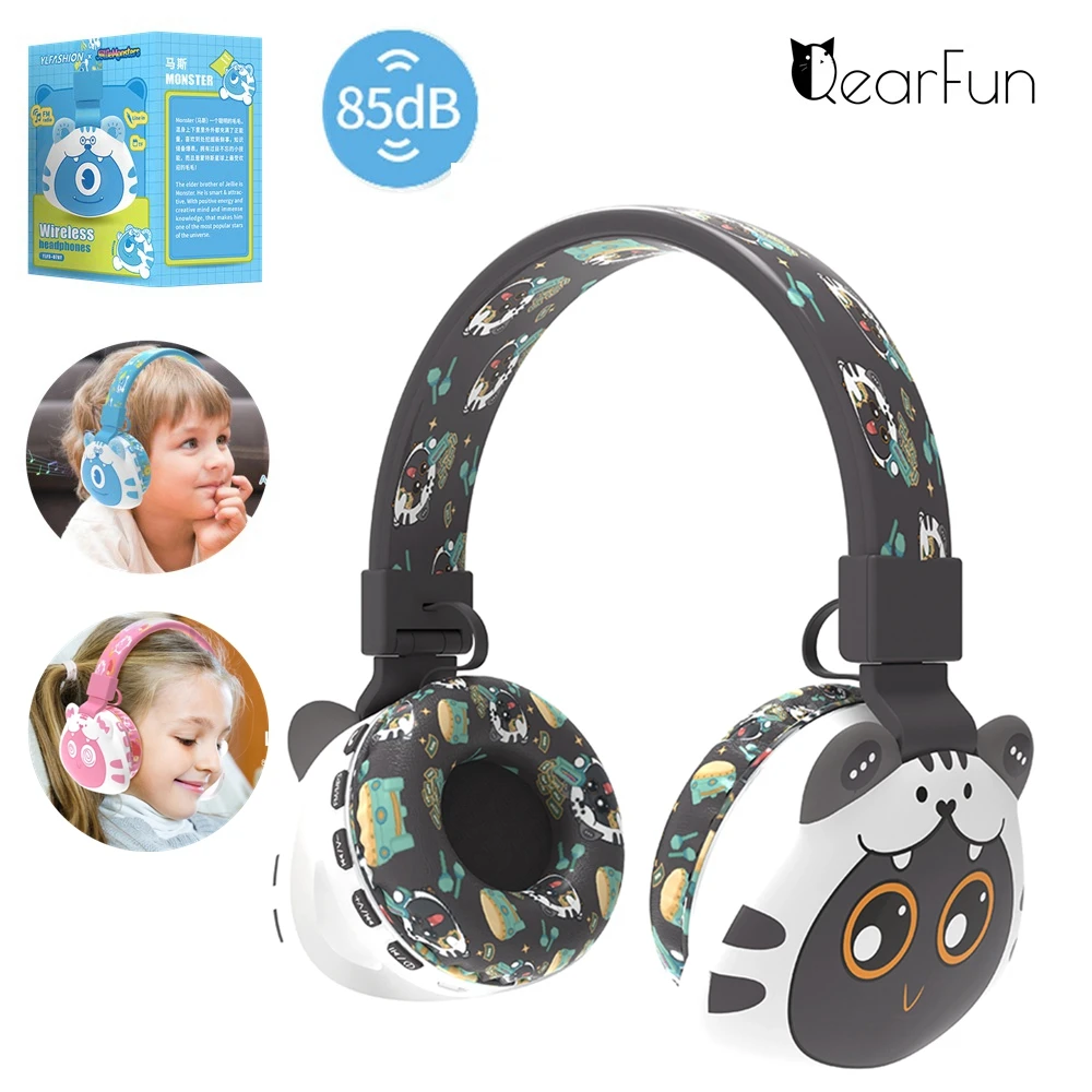 Беспроводные симпатичные наушники с микрофоном, 85 дБ, Bluetooth, 3D стерео Музыкальная гарнитура для мальчиков и девочек, подарок
Беспроводные симпатичные наушники с микрофоном, 85 дБ, Bluetooth, 3D стерео Музыкальная гарнитура для мальчиков и девочек, подарок