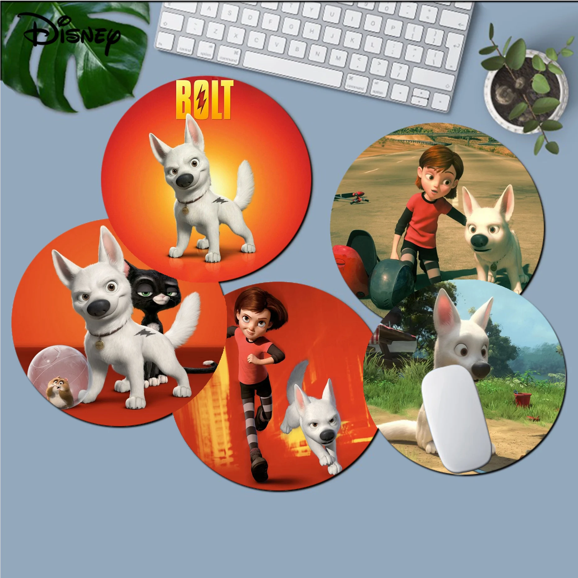 Disney Bolt Mousepad Round Custom Skin Office Computer Desk Mat Table Keyboard Laptop Cushion Non-slip Office Desk Accessories
Disney Bolt Mousepad Round Custom Skin Office Computer Desk Mat Table Keyboard Laptop Cushion Non-slip Office Desk Accessories