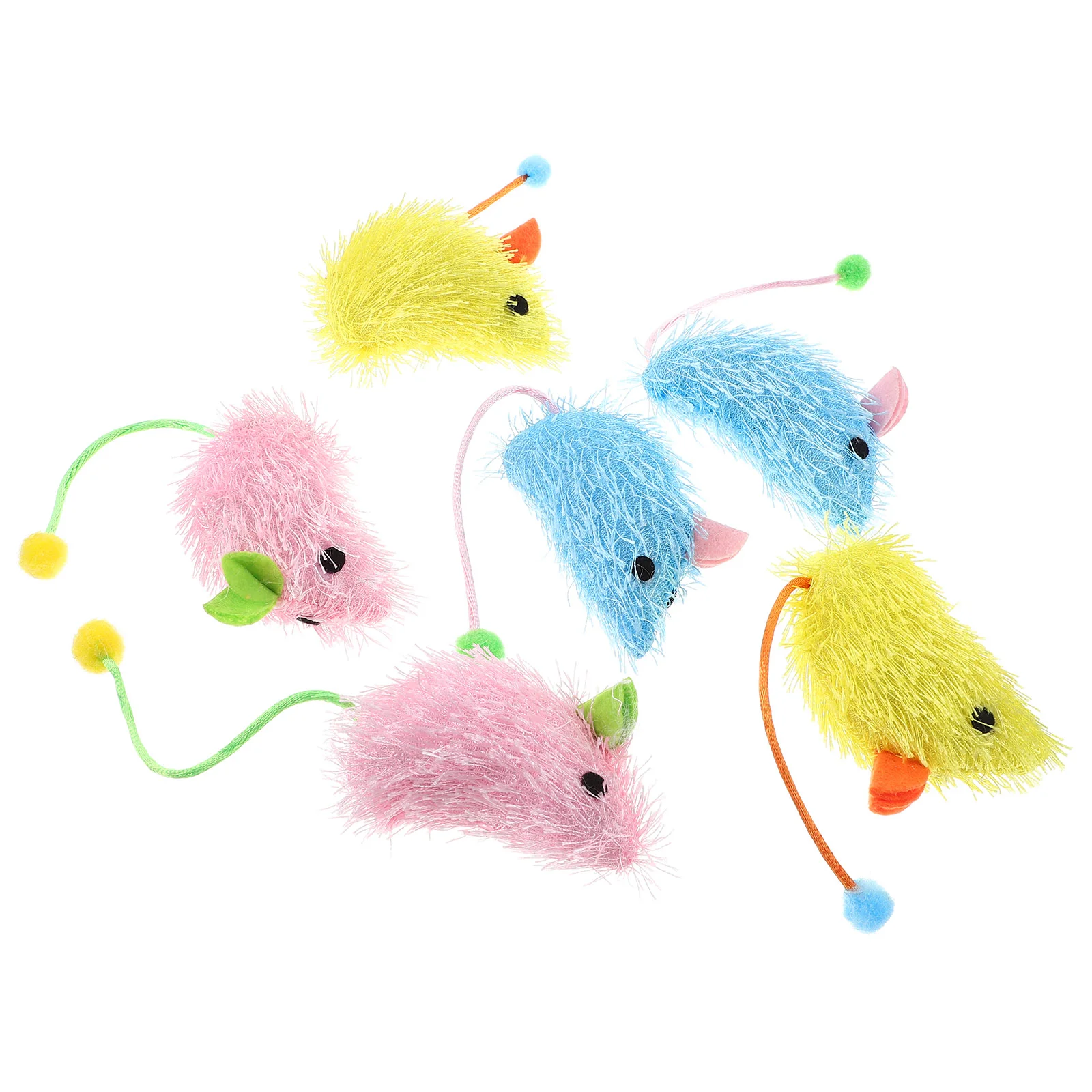 6pcs Cat Mice Toys Chew Toys Pets Toys Kitten Toys Interactive Toys for Indoor Cat
6pcs Cat Mice Toys Chew Toys Pets Toys Kitten Toys Interactive Toys for Indoor Cat