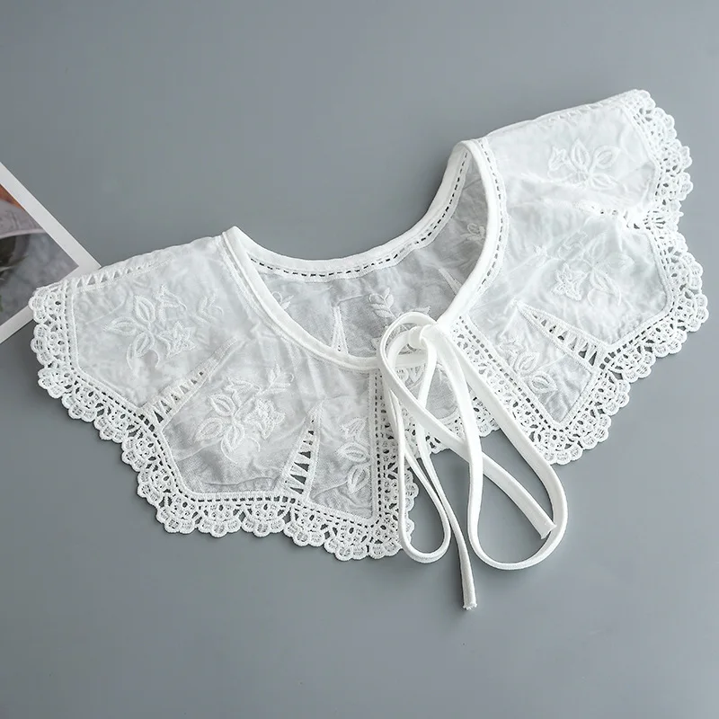 Sitonjwly Shirt Fake Collar Shawl Wraps for Womens Hollow Out Floral Lace Necklace False Collar Summer Dress Detachable Collar
Sitonjwly Shirt Fake Collar Shawl Wraps for Womens Hollow Out Floral Lace Necklace False Collar Summer Dress Detachable Collar