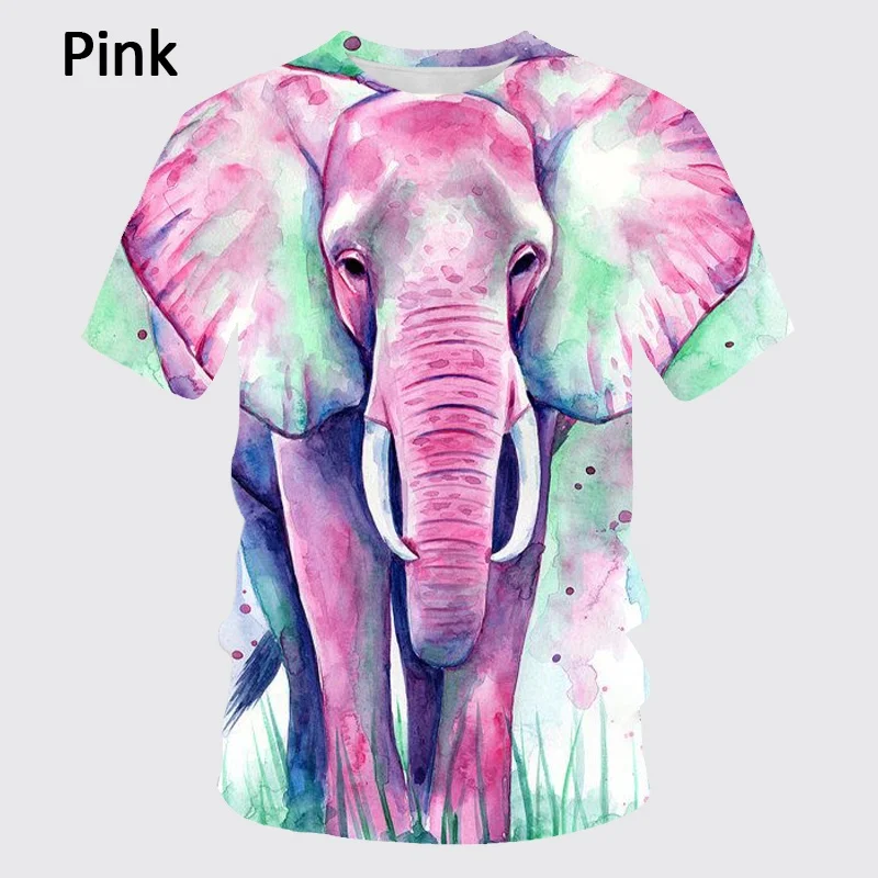Men's Summer New Round Neck Tops Short Sleeve T-shirt Personalized Fashion 2020 Animal Elephant 3D Printing
Men's Summer New Round Neck Tops Short Sleeve T-shirt Personalized Fashion 2020 Animal Elephant 3D Printing
