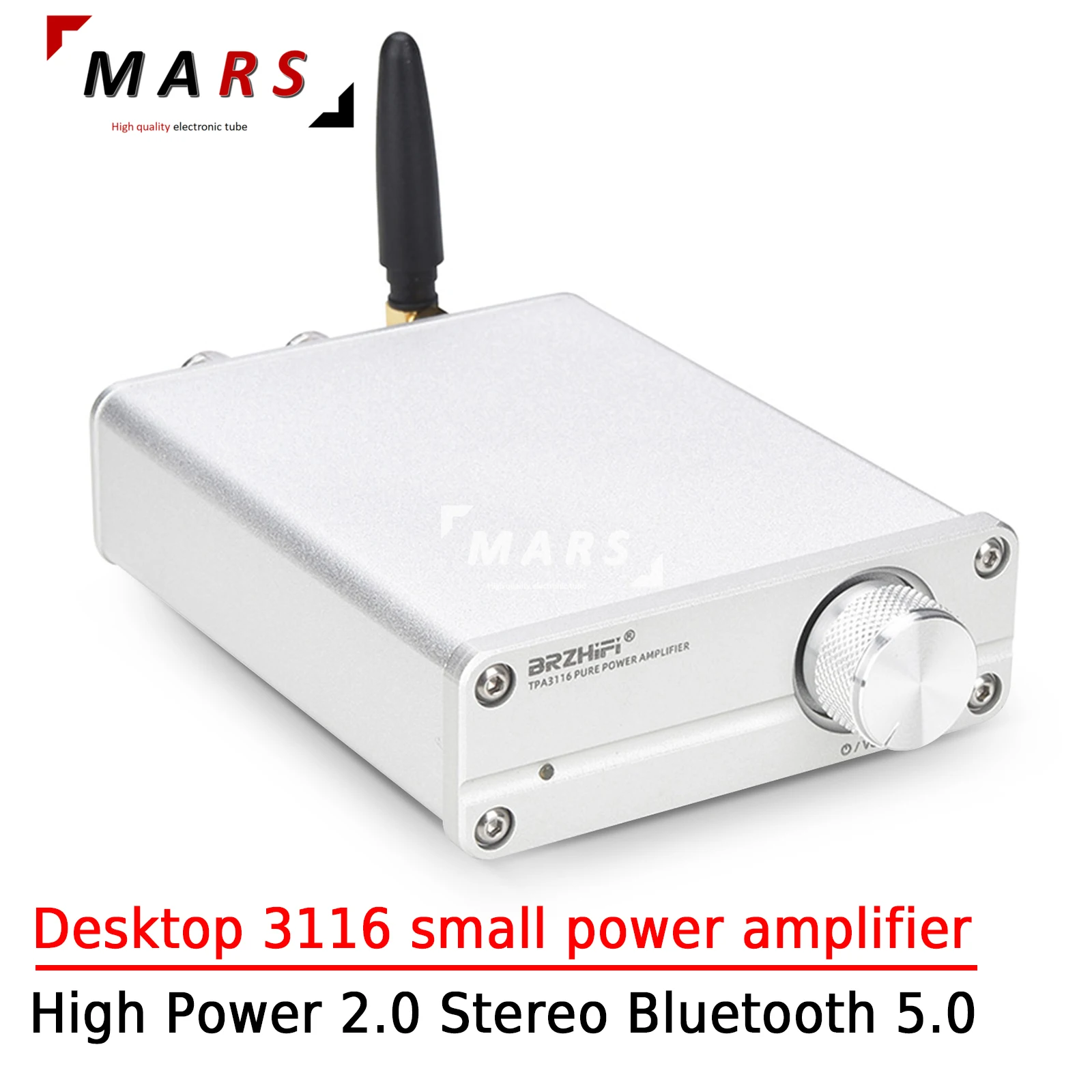 

BREEZE HIFI Desktop 3116 Small Power Amplifier 50W+50W High Power 2.0 Stereo Level High Fidelity Lossless Bluetooth 5.0