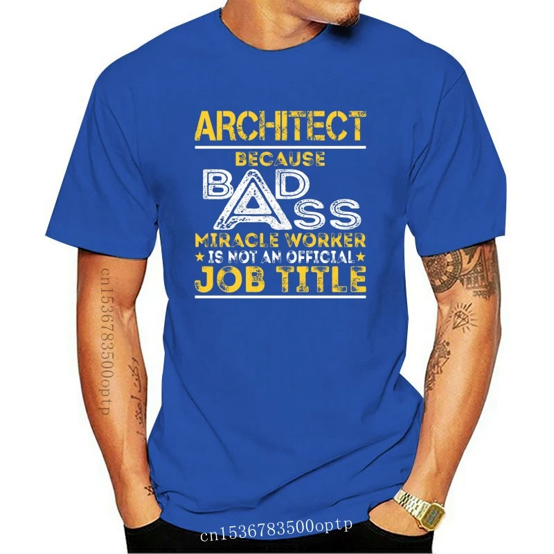 Camiseta divertida para hombre y mujer, camisa con estampado de Architect, Miracle Worker, work Title, novedad
Camiseta divertida para hombre y mujer, camisa con estampado de Architect, Miracle Worker, work Title, novedad