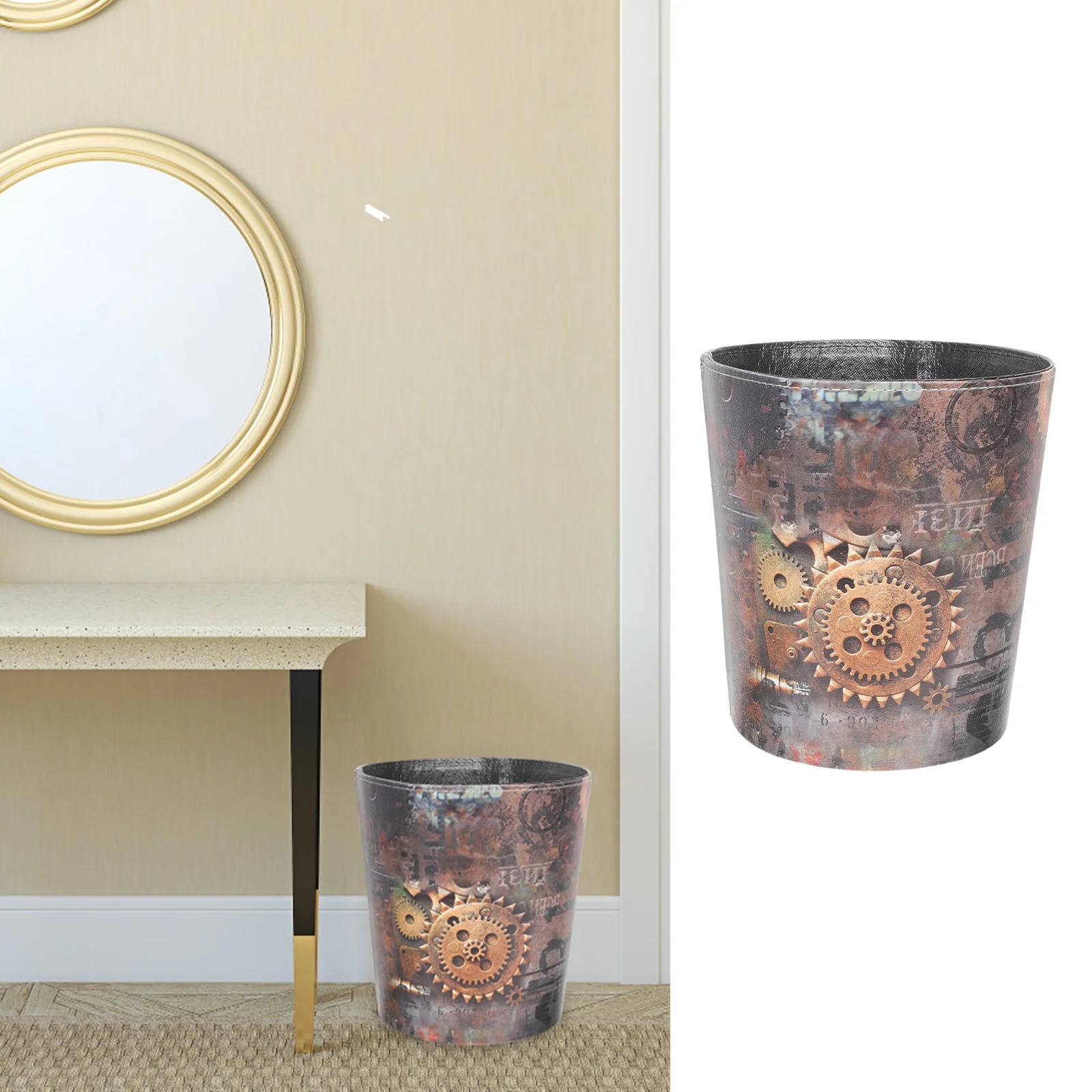 Can Trash Bin Waste Garbage Kitchen Basket Compost Paper Bedroom Container Pu Office Bucket Retro Vintage Wastebasket Storage
Can Trash Bin Waste Garbage Kitchen Basket Compost Paper Bedroom Container Pu Office Bucket Retro Vintage Wastebasket Storage