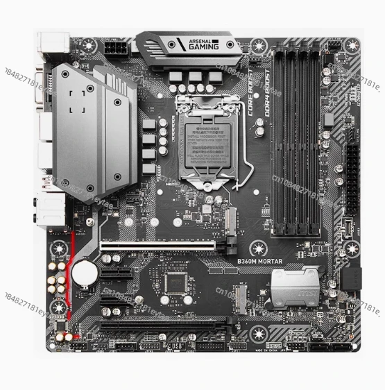 B360M MORTAR 64 ГБ LGA 1151 DDR4 Micro ATX B360 100% протестировано полностью работает