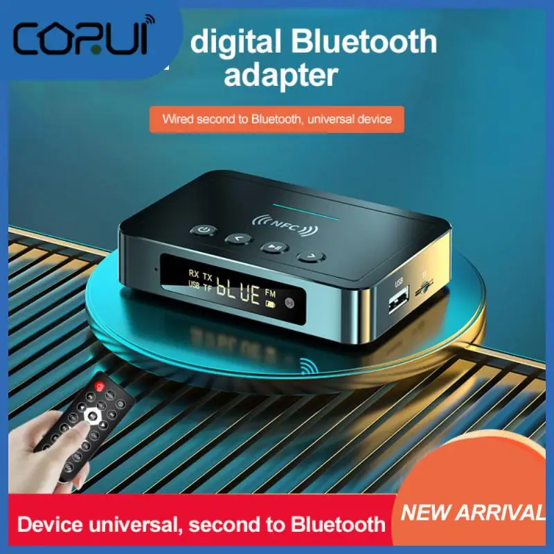 Led Digital Display Stereo Music Adapters Aux 3.5mm Nfc Adapter Rechargeable 5.0 Audio Receiver U Disk Fm
Led Digital Display Stereo Music Adapters Aux 3.5mm Nfc Adapter Rechargeable 5.0 Audio Receiver U Disk Fm