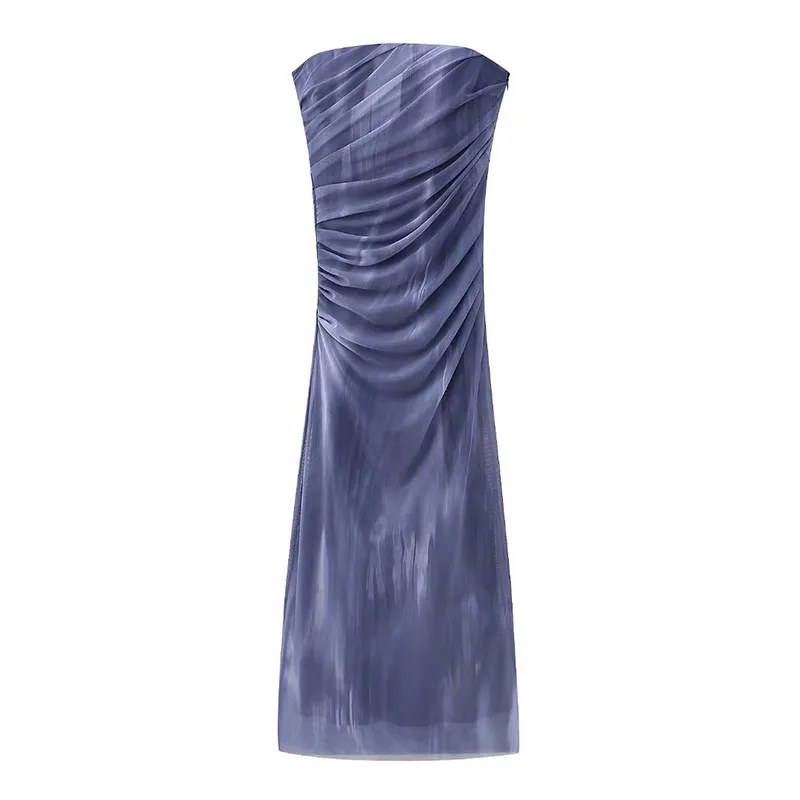 Autumn Women's 2023 New Casual Fashion Slim Chest Printed Misty Silk Net Dress Sexy Elegant Pleated Long Skirt
Autumn Women's 2023 New Casual Fashion Slim Chest Printed Misty Silk Net Dress Sexy Elegant Pleated Long Skirt