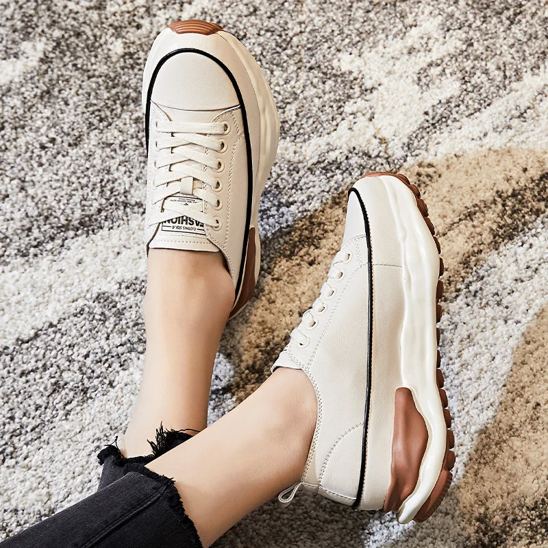 Genuine Leather Small White Shoes Peplum Dissolve Shoes 2022 New Flat Bottom Women‘s Shoes Thick Bottom Heightening Shoes
Genuine Leather Small White Shoes Peplum Dissolve Shoes 2022 New Flat Bottom Women‘s Shoes Thick Bottom Heightening Shoes