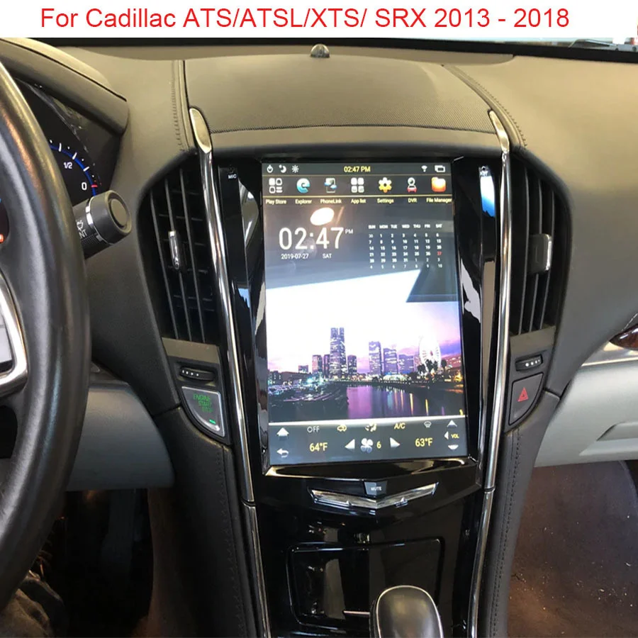 Автомагнитола на Android с экраном Tesla для Cadillac ATS/ATSL/XTS/ SRX 2013-2018, GPS-навигация, стерео, мультимедийный плеер
Автомагнитола на Android с экраном Tesla для Cadillac ATS/ATSL/XTS/ SRX 2013-2018, GPS-навигация, стерео, мультимедийный плеер