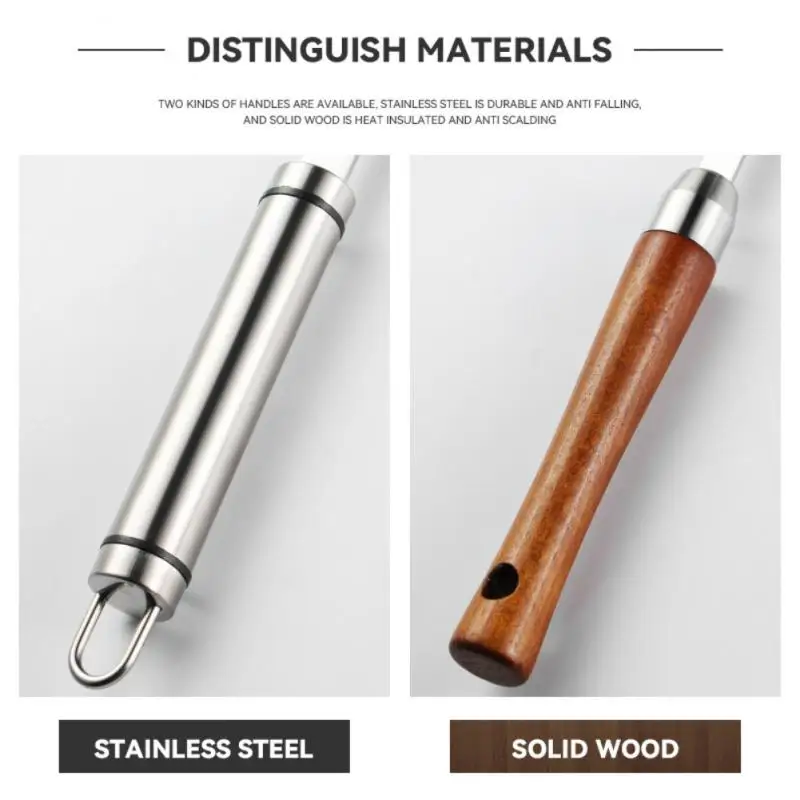 1PC Stainless Steel Colander With Wooden Long Handle Non-slip Anti-drop Smooth Oil Filter Spoon Kitchen Accessories Hot
1PC Stainless Steel Colander With Wooden Long Handle Non-slip Anti-drop Smooth Oil Filter Spoon Kitchen Accessories Hot