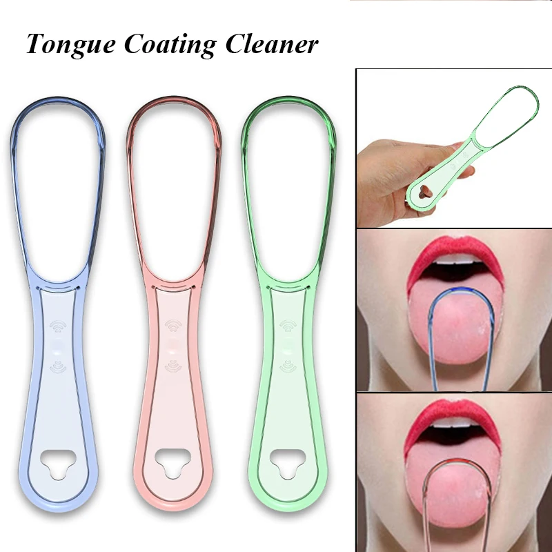 Oral Hygiene Tongue Brush Oral Care Cleaning Tool Tongue Scraper Fresher Breath Health Care Reusable New Bathroom Accessories
Oral Hygiene Tongue Brush Oral Care Cleaning Tool Tongue Scraper Fresher Breath Health Care Reusable New Bathroom Accessories
