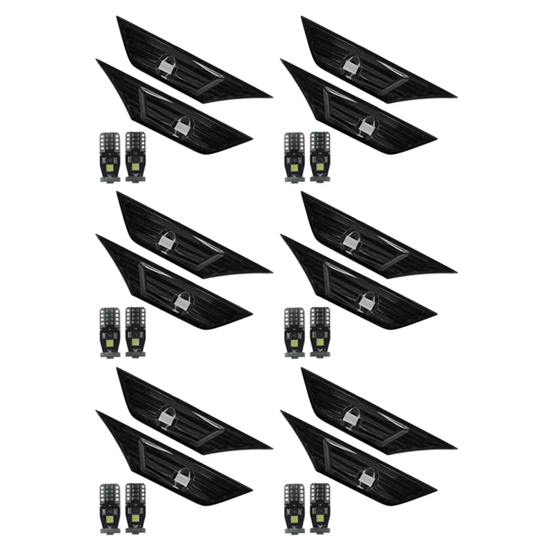 12X Smoke Tinted Lens Side Marker Lamp Light With LED For 2016-19 Honda Civic JDM
12X Smoke Tinted Lens Side Marker Lamp Light With LED For 2016-19 Honda Civic JDM