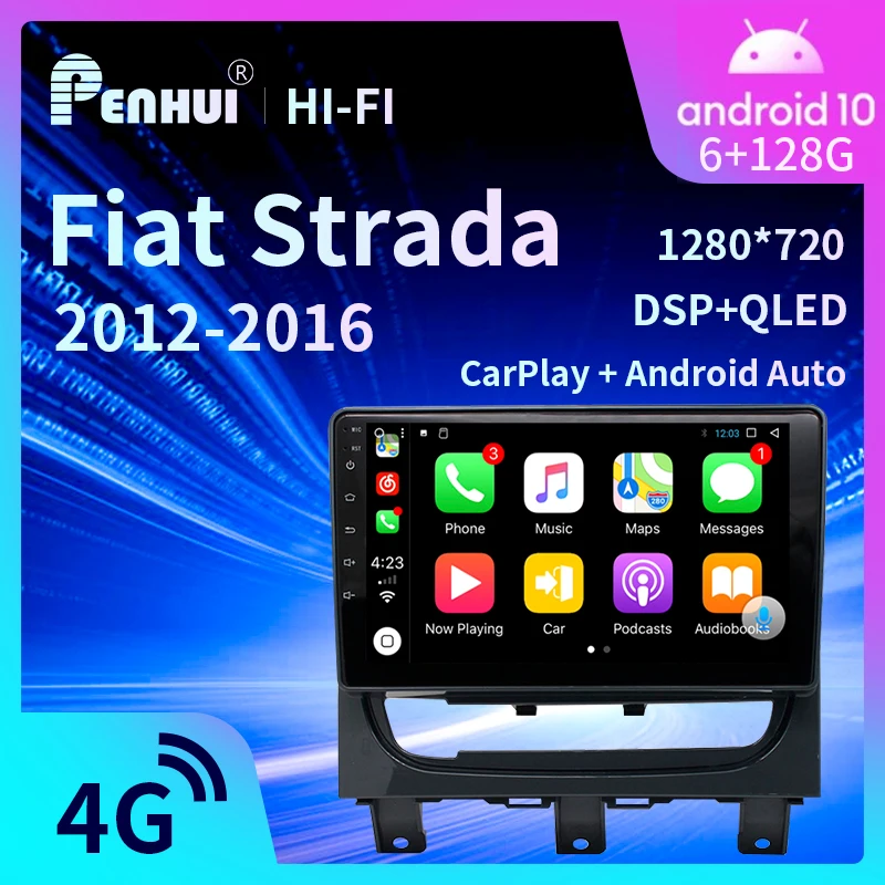 Car DVD For Fiat Strada 2012-2016 Car Radio Multimedia Video Player Navigation GPS Android10.0 Double Din
Car DVD For Fiat Strada 2012-2016 Car Radio Multimedia Video Player Navigation GPS Android10.0 Double Din