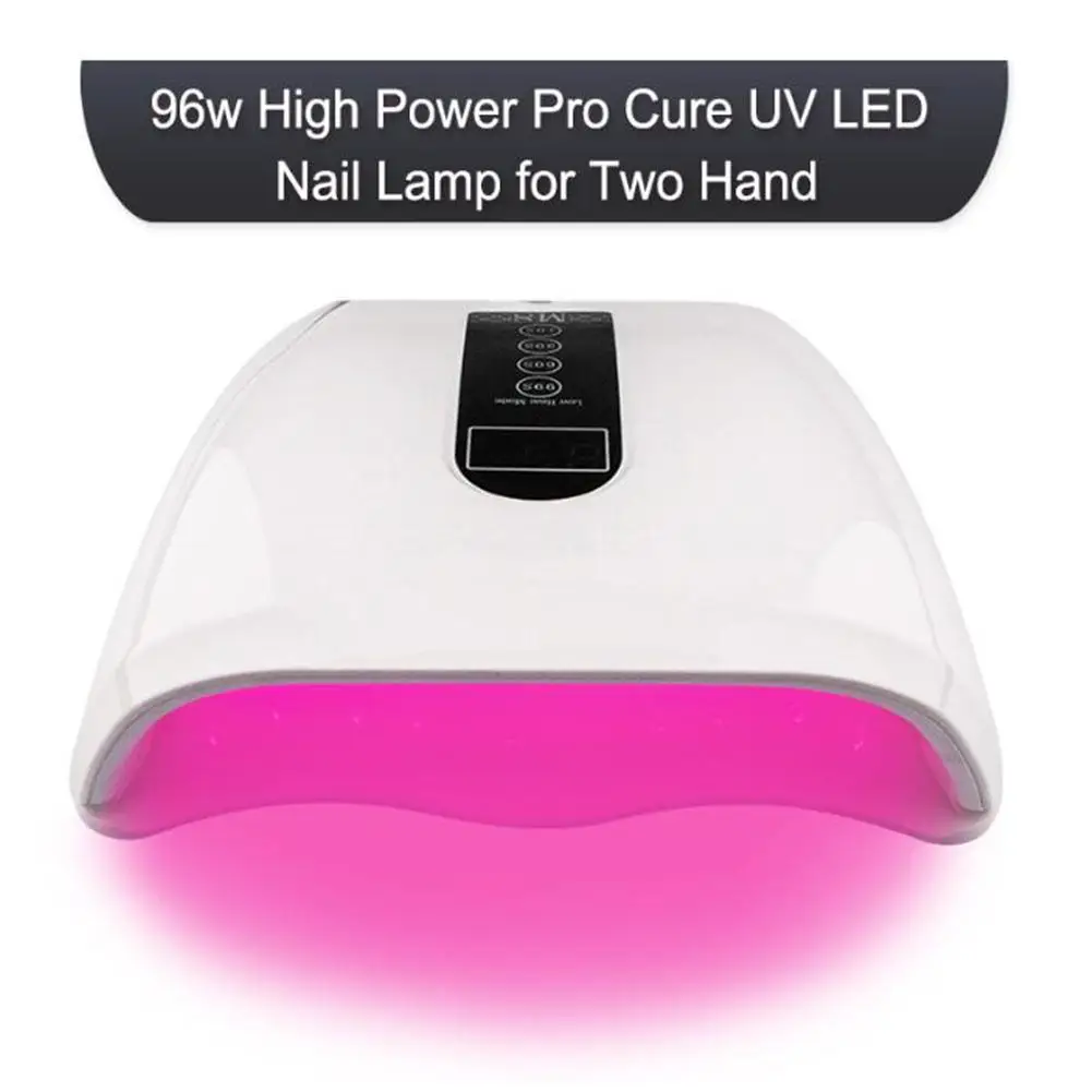 96W Nail Dryer UV LED Nail Lamp Gel Polish Curing Lamp Skin Care Red Light Lamp For Nail Dryer Auto Sensor Manicure Tools
96W Nail Dryer UV LED Nail Lamp Gel Polish Curing Lamp Skin Care Red Light Lamp For Nail Dryer Auto Sensor Manicure Tools