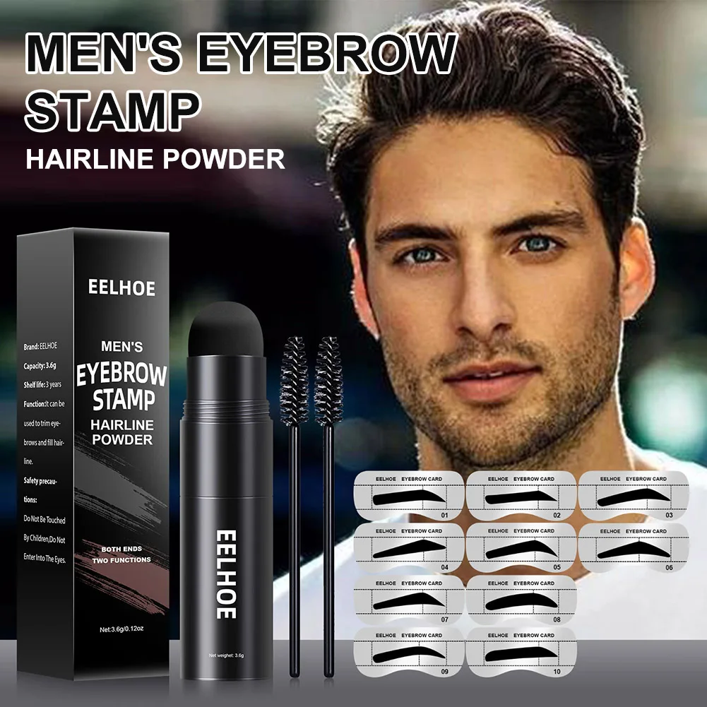 Eyebrow Stamp and Stencils Kit for Men Double Head Brow Powder Stamp Beard Hairline Filling Powder Eyebrow Shaping Kit
Eyebrow Stamp and Stencils Kit for Men Double Head Brow Powder Stamp Beard Hairline Filling Powder Eyebrow Shaping Kit