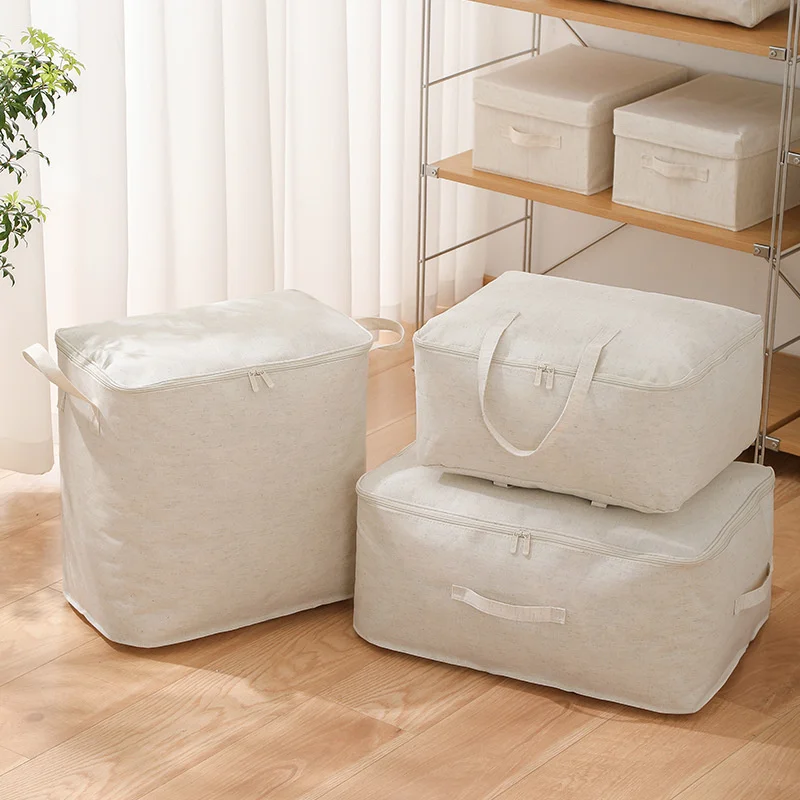 cotton and linen storage duffle bag cloth art washable moisture-proof household wardrobe quilt finishing large capacity Sale
cotton and linen storage duffle bag cloth art washable moisture-proof household wardrobe quilt finishing large capacity Sale