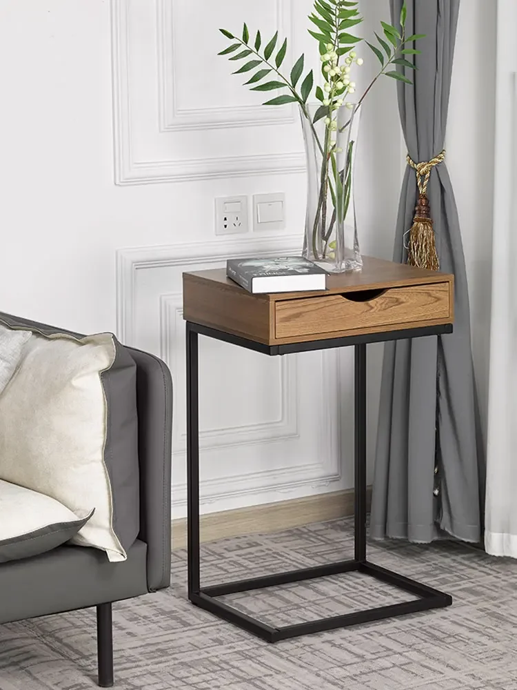 Side Table Sofa Side Cabinet Side Table Retro Affordable Luxury Living Room Mobile Wood Grain with Drawer Storage Corner Table
Side Table Sofa Side Cabinet Side Table Retro Affordable Luxury Living Room Mobile Wood Grain with Drawer Storage Corner Table