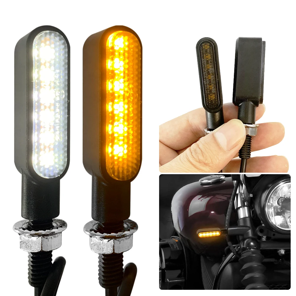 2PCS 6LED Motorcycle LED Turn Signal Light Turn Warning Indicator Light Blinker Flashers Amber White DRL Driving Lamp Motor Part
2PCS 6LED Motorcycle LED Turn Signal Light Turn Warning Indicator Light Blinker Flashers Amber White DRL Driving Lamp Motor Part