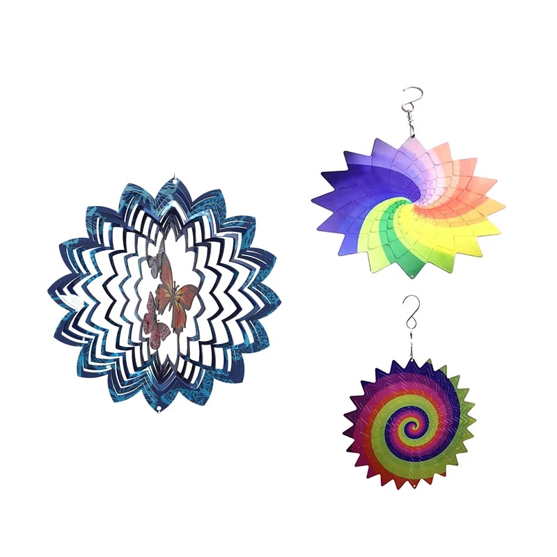 Wind Spinners Hanging 3D Metal Garden Wind Sculptures 8Inch Outdoor Garden Wind Catcher Magical Kinetic Hanging
Wind Spinners Hanging 3D Metal Garden Wind Sculptures 8Inch Outdoor Garden Wind Catcher Magical Kinetic Hanging