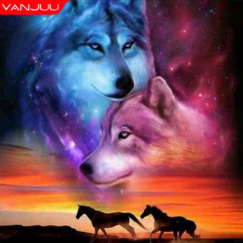 5D Diamond Painting Wolf Full Drill Diamond Mosaic Animal Diamond Embroidery DIY Rhinestones Home Decor Gift
5D Diamond Painting Wolf Full Drill Diamond Mosaic Animal Diamond Embroidery DIY Rhinestones Home Decor Gift