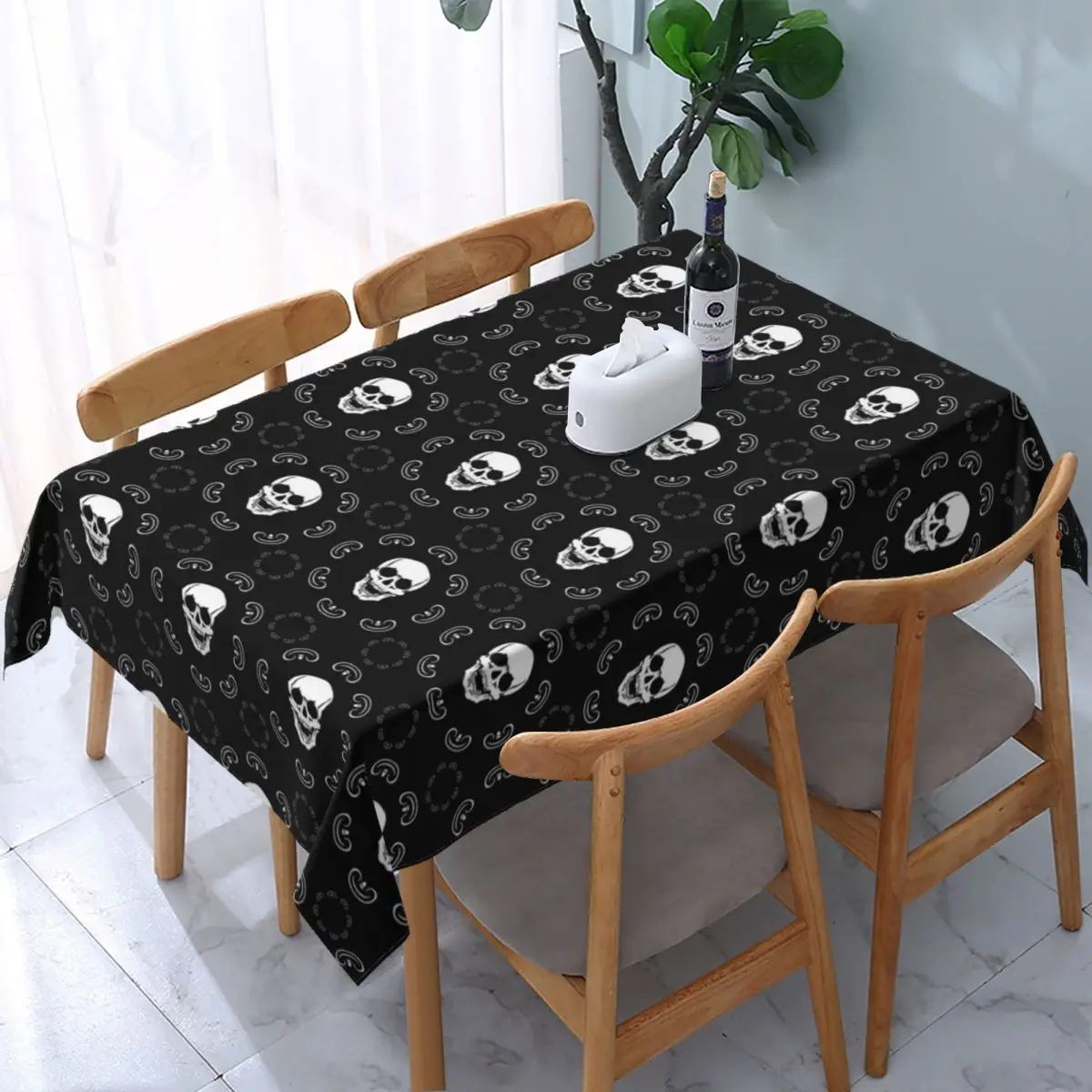 Mexican Sugar Skull Art Day Of The Dead Floral Pattern Tablecloth Stain Resistant Washable By Holiday Gift
Mexican Sugar Skull Art Day Of The Dead Floral Pattern Tablecloth Stain Resistant Washable By Holiday Gift