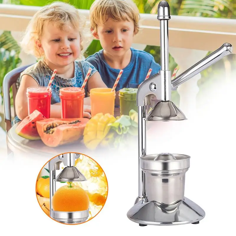 Heavy Duty Hand Press Juicer Stainless Steel Manual Citrus Squeeze Press Stand Fruit Juicer Extractor For Home Kitchen Gadgets
Heavy Duty Hand Press Juicer Stainless Steel Manual Citrus Squeeze Press Stand Fruit Juicer Extractor For Home Kitchen Gadgets