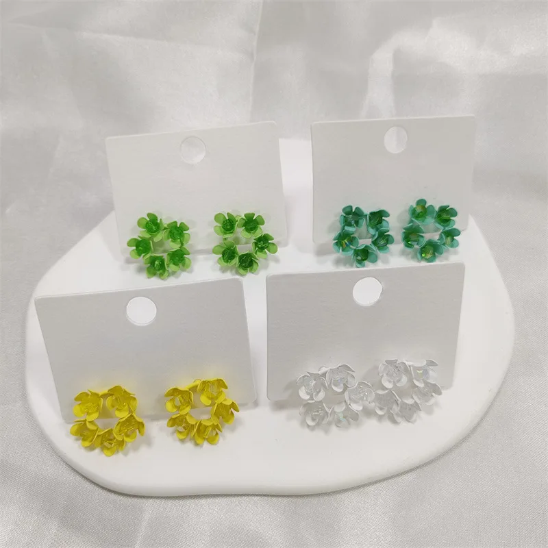 South Korea Versatile Temperament Fashion Flower Earrings High Sense Small Design Luxury Earrings Simple Accessories Wholesale
South Korea Versatile Temperament Fashion Flower Earrings High Sense Small Design Luxury Earrings Simple Accessories Wholesale