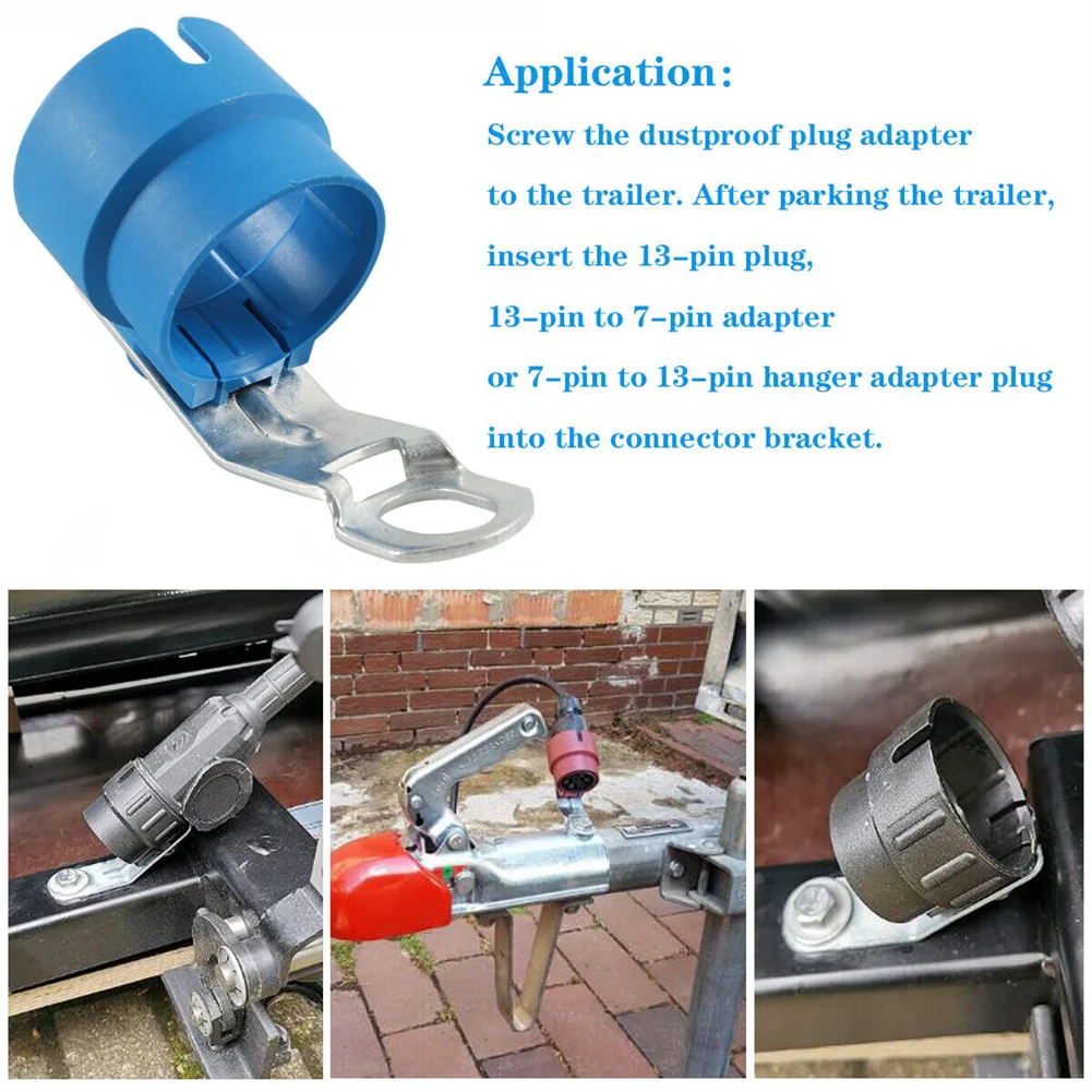 Trailer Plug Holder Weatherproof Protective Rigid Accessory For 7‑13Pin Car Accessories High Quality Trailer Connector Binders
Trailer Plug Holder Weatherproof Protective Rigid Accessory For 7‑13Pin Car Accessories High Quality Trailer Connector Binders