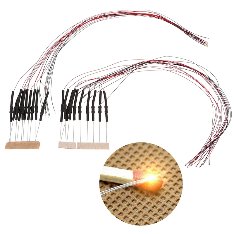 10 Pcs Warm/White Color 20cm T0603wm Pre-soldered Micro 0.1mm Copper Wired White SMD Led 0603 20MA/12V
10 Pcs Warm/White Color 20cm T0603wm Pre-soldered Micro 0.1mm Copper Wired White SMD Led 0603 20MA/12V