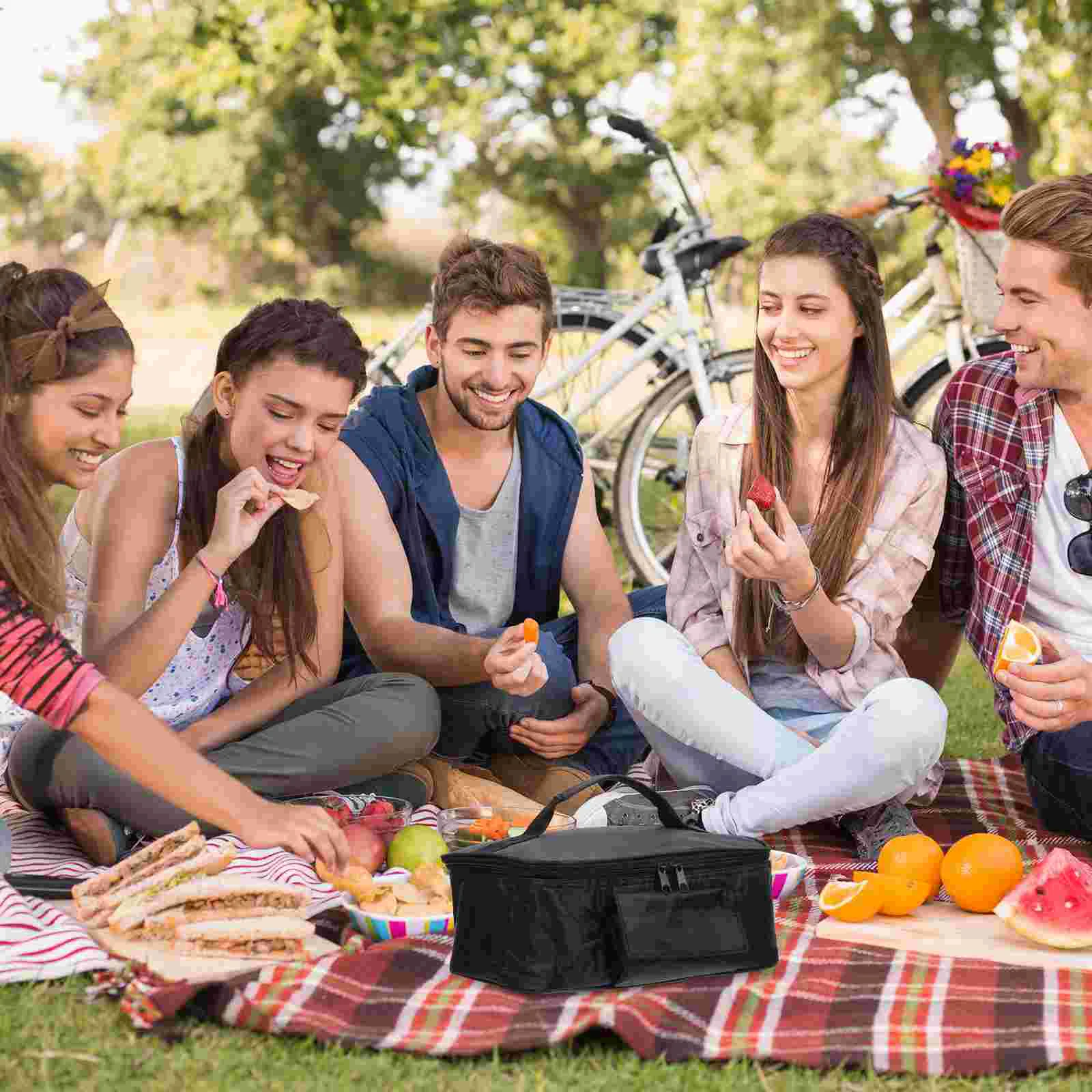 Cold Protection Insulation Bags Travel Ice Food Picnic Thermal Aluminum Foil Oxford Cloth
Cold Protection Insulation Bags Travel Ice Food Picnic Thermal Aluminum Foil Oxford Cloth