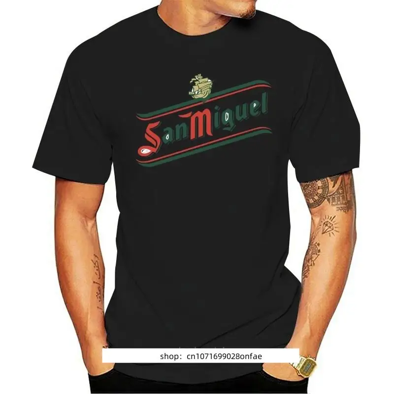 Brewery San Miguel Beer T-Shirt Spain Spanish Beer Tshirt Cool Casual pride t shirt men Unisex New Fashion tshirt Loose Size
Brewery San Miguel Beer T-Shirt Spain Spanish Beer Tshirt Cool Casual pride t shirt men Unisex New Fashion tshirt Loose Size