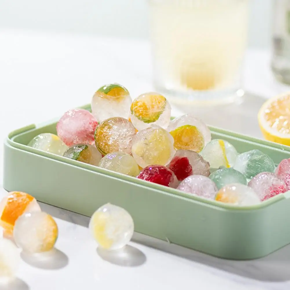 Silicone Practical Cold Drink Ice Tray Two Sizes Ice Container Anti-spill Kitchen Tools
Silicone Practical Cold Drink Ice Tray Two Sizes Ice Container Anti-spill Kitchen Tools