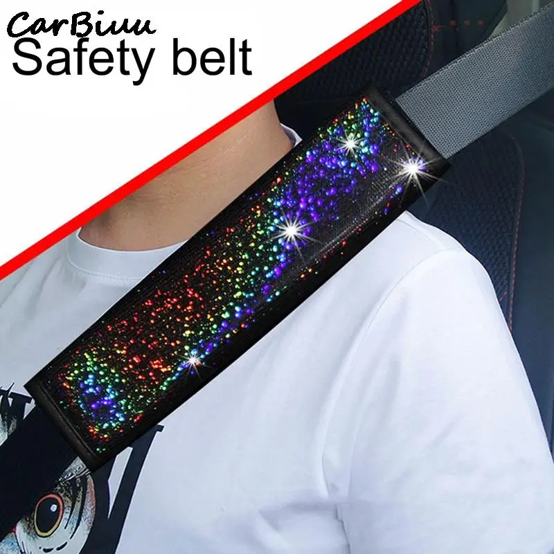 Universal Car Seat Belt Cover Colorful Starry Sky Leather Car Seat Belt Shoulder Guard Cover Protection Auto Interior Accessorie
Universal Car Seat Belt Cover Colorful Starry Sky Leather Car Seat Belt Shoulder Guard Cover Protection Auto Interior Accessorie