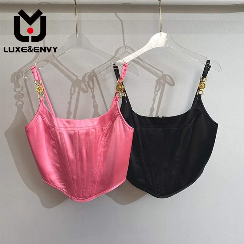 Роскошный и ENVY 2023 летний Универсальный облегающий топ с коротким бюстом, Привлекательный Топ с бретельками в виде рыбьей кости для женщин
Роскошный и ENVY 2023 летний Универсальный облегающий топ с коротким бюстом, Привлекательный Топ с бретельками в виде рыбьей кости для женщин