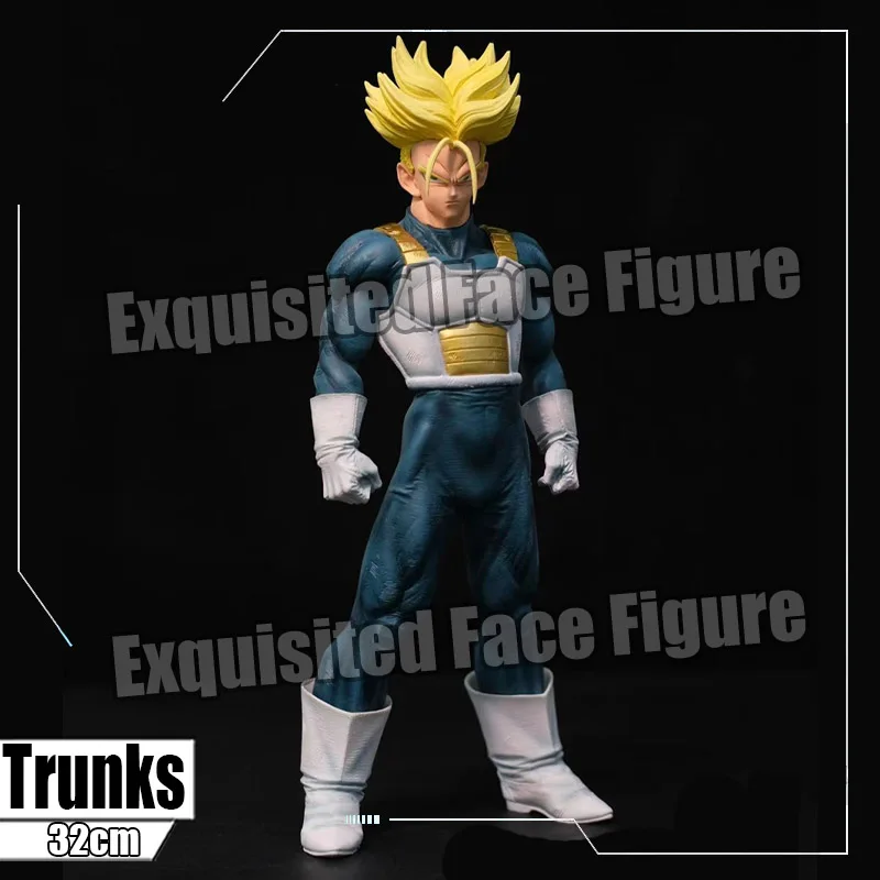 Anime Dragon Ball Z Future Trunks Figure Trunks SSJ Action Figures 32cm PVC Statue Collection Model Toys for Children Gifts
Anime Dragon Ball Z Future Trunks Figure Trunks SSJ Action Figures 32cm PVC Statue Collection Model Toys for Children Gifts