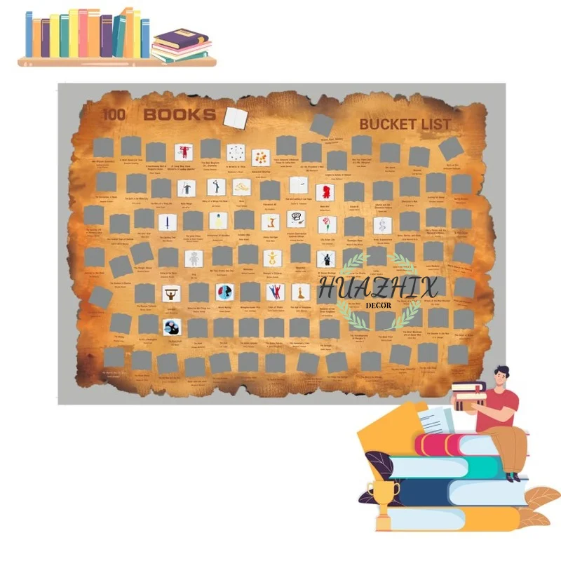 100 Books Scratch Off Poster 100 Dates Ideas Posters Ideas Wall Poster Scratching Top Reads of All Time Bucket List Must To Read
100 Books Scratch Off Poster 100 Dates Ideas Posters Ideas Wall Poster Scratching Top Reads of All Time Bucket List Must To Read