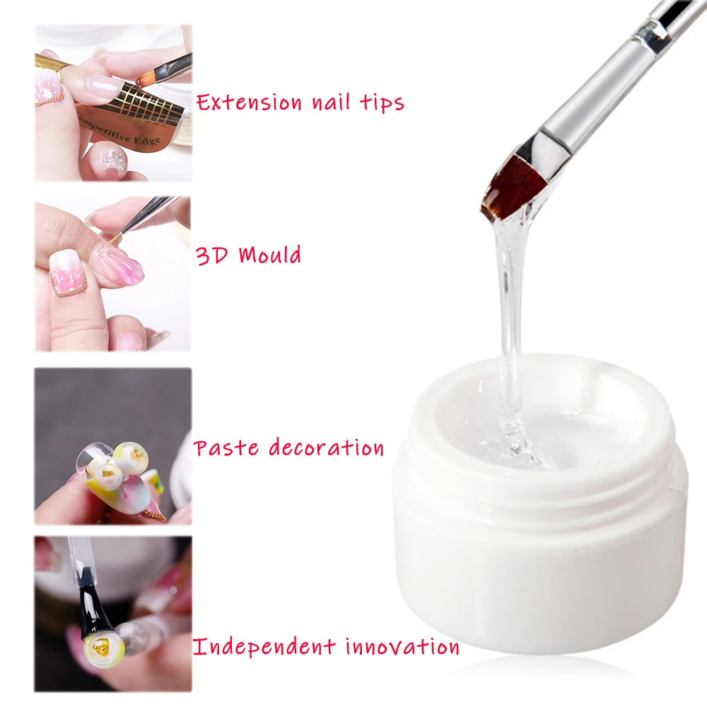 15Ml Extend UV Gel Used For Extend Nail Tip/Diamond Gel/Mold Modeling Gel/Multi-Function 3Colour Glue Easy To Use And Carry#20G-
15Ml Extend UV Gel Used For Extend Nail Tip/Diamond Gel/Mold Modeling Gel/Multi-Function 3Colour Glue Easy To Use And Carry#20G-