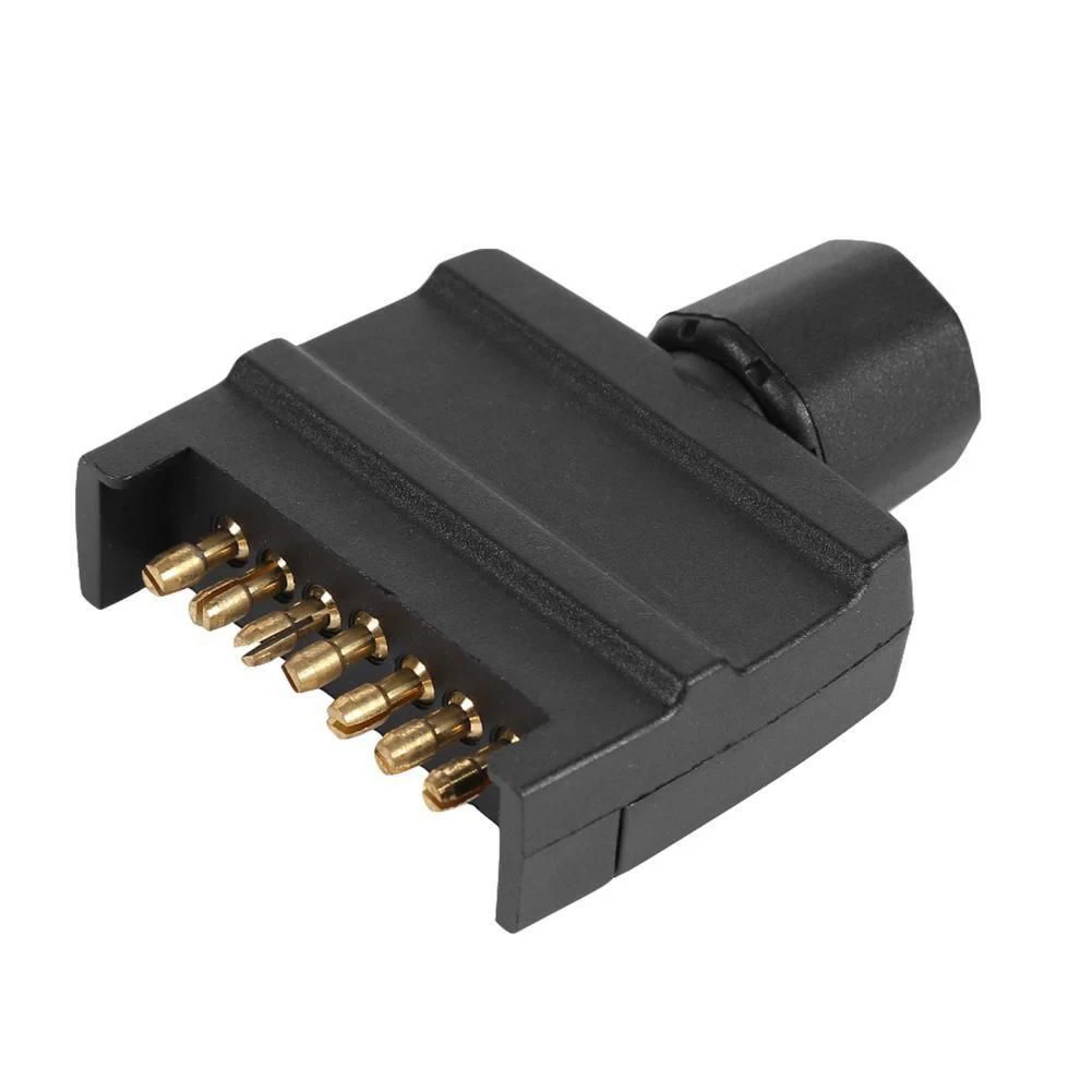 Male Connector Flat Plug Trailer Adapter Boat Quick Fit 7 Pin AU Black Flat Plug Plastic 5pcs For Caravan Hot Sale
Male Connector Flat Plug Trailer Adapter Boat Quick Fit 7 Pin AU Black Flat Plug Plastic 5pcs For Caravan Hot Sale