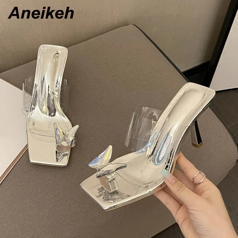 Женские босоножки Aneikeh на тонком высоком каблуке, модные выразительные однотонные туфли из искусственной кожи с узкими ремешками, с открыты...
Женские босоножки Aneikeh на тонком высоком каблуке, модные выразительные однотонные туфли из искусственной кожи с узкими ремешками, с открыты...