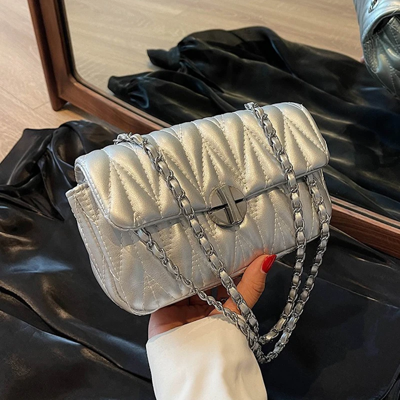 New Summer Versatile Chain Crossbody Bags Luxury Designer Fashion Casual Classic Shoulder PU Leather For Women Vintage Handbags
New Summer Versatile Chain Crossbody Bags Luxury Designer Fashion Casual Classic Shoulder PU Leather For Women Vintage Handbags
