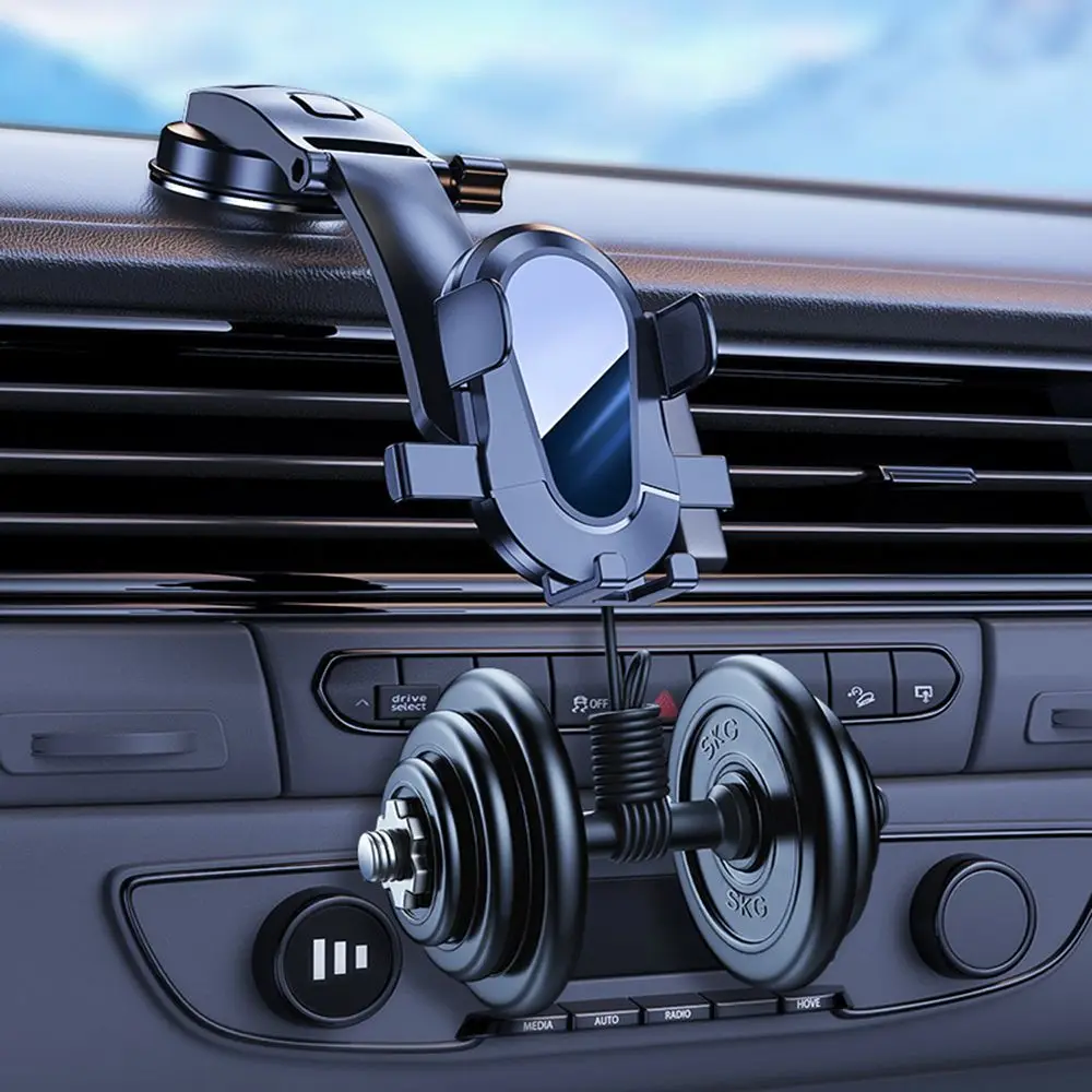 Shockproof Mirror Upgraded Mute Smartphone Bracket Gravity Air Vent Mount Clip Adjustable Angel Car Phone Mount Holder
Shockproof Mirror Upgraded Mute Smartphone Bracket Gravity Air Vent Mount Clip Adjustable Angel Car Phone Mount Holder