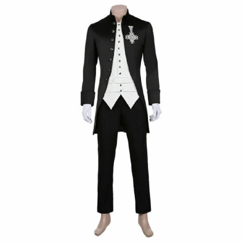 Cosplay Exotic Unnamed Ghoul Costume Black Handsome Coat Prop Halloween Costume Custom Charm
Cosplay Exotic Unnamed Ghoul Costume Black Handsome Coat Prop Halloween Costume Custom Charm