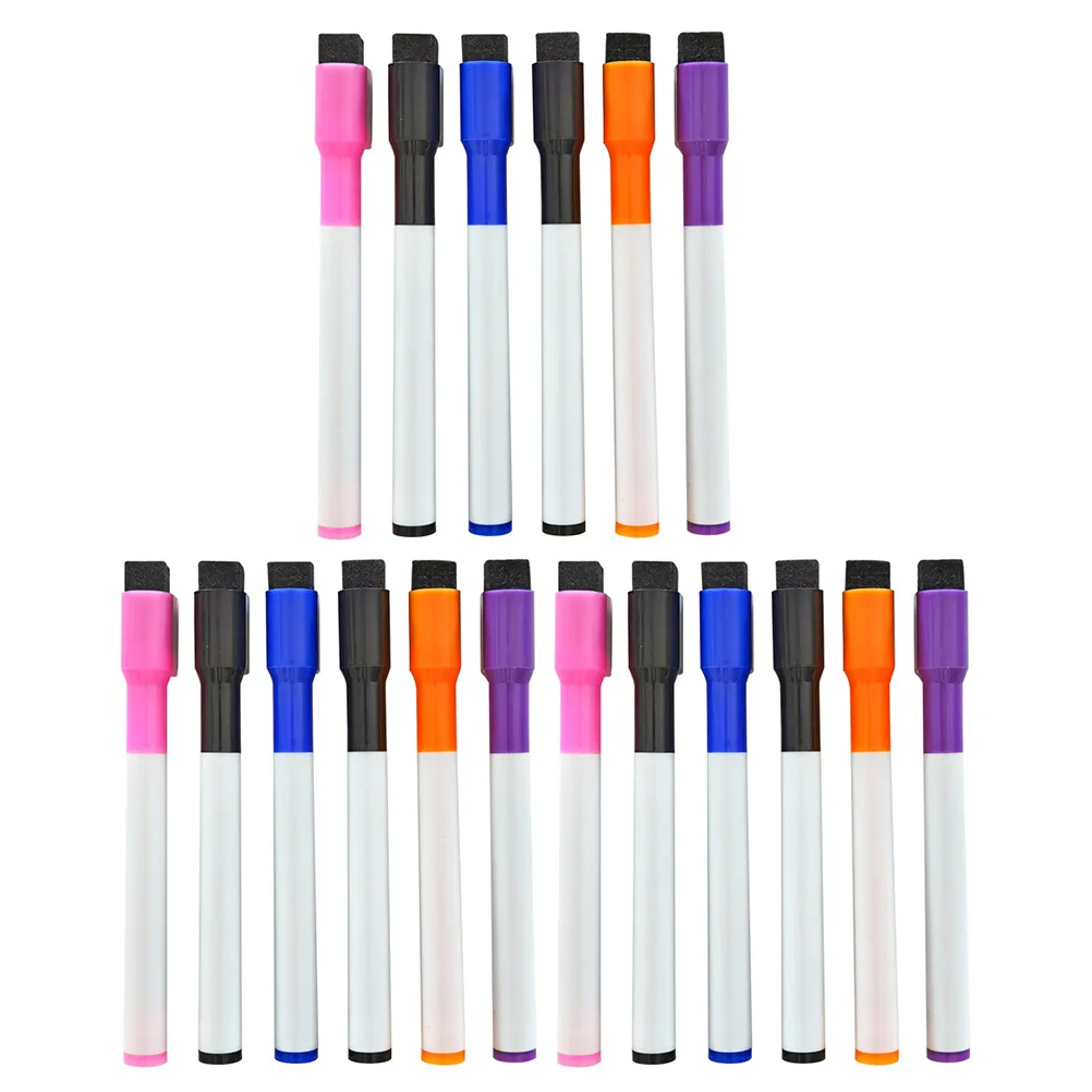 18Pcs Portable Marker Pens Magnetic Whiteboard Pens Professional Whiteboard Markers
18Pcs Portable Marker Pens Magnetic Whiteboard Pens Professional Whiteboard Markers