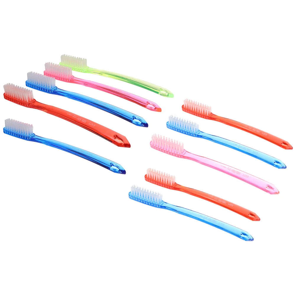 10Pcs Hard Brushes Travel Adult Toothbrushes Adult Travel Toothbrushes Manual Cleaning Brushes (Random Style) 
10Pcs Hard Brushes Travel Adult Toothbrushes Adult Travel Toothbrushes Manual Cleaning Brushes (Random Style)