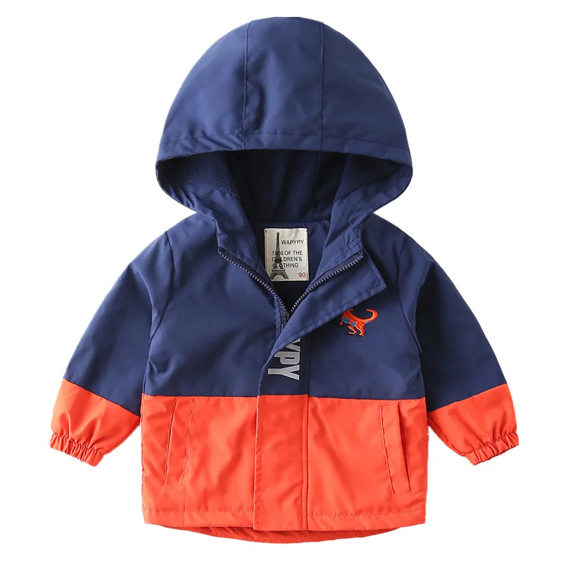 2022 New Spring Thin Fleece Warm Boys Jacket Dinosaur Pattern Patchwork Design Hooded Sweatshirt For Kids Children Windbreaker
2022 New Spring Thin Fleece Warm Boys Jacket Dinosaur Pattern Patchwork Design Hooded Sweatshirt For Kids Children Windbreaker