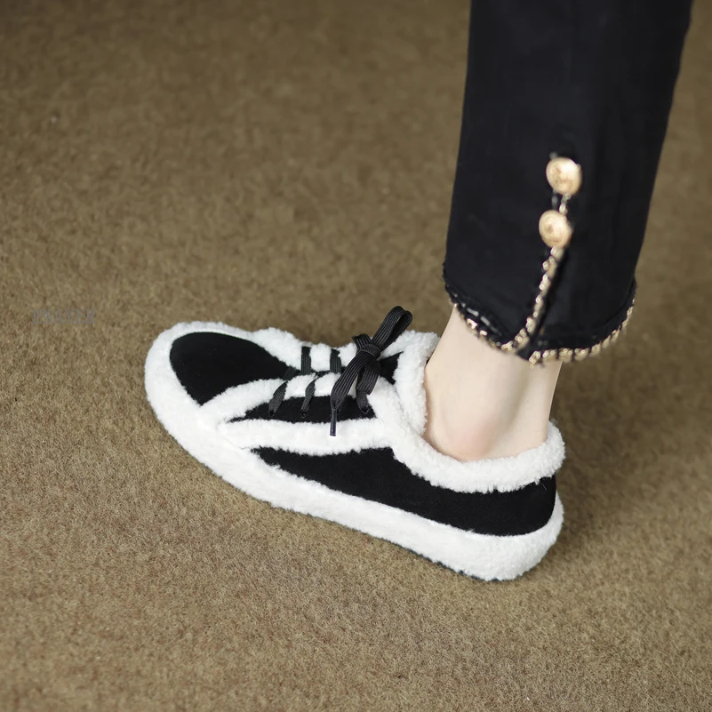 AnmaiRon Newest Cow Suede Leather Women Platforms Flats Sneakers Lace-Up Comfortable Casual Spring Summer Shoes Woman Fashion
AnmaiRon Newest Cow Suede Leather Women Platforms Flats Sneakers Lace-Up Comfortable Casual Spring Summer Shoes Woman Fashion