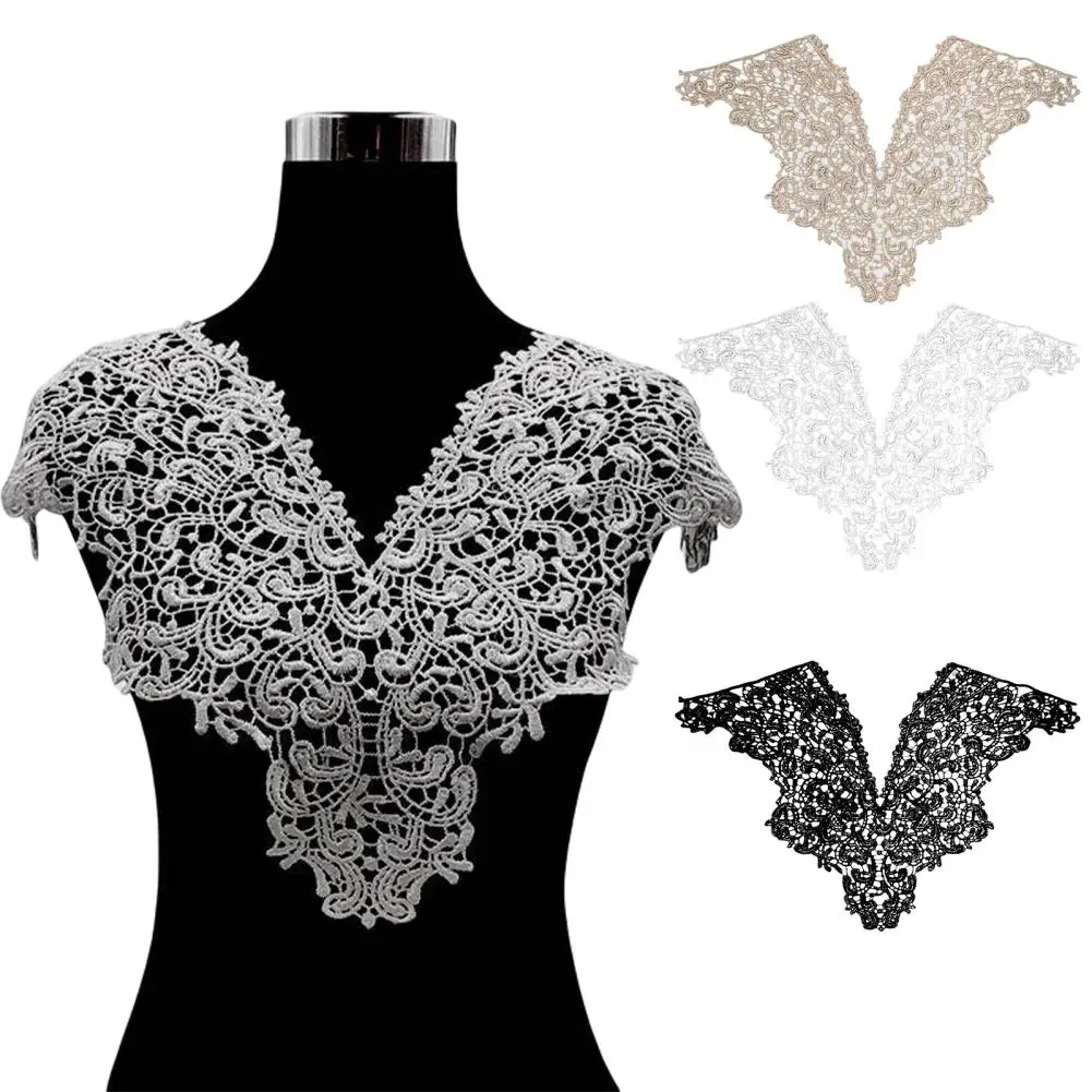 Embroidered Collar Solid Color Fake Collar Easy to Use Decorative Practical Women Dress Shirts Embroidery Fake Collar
Embroidered Collar Solid Color Fake Collar Easy to Use Decorative Practical Women Dress Shirts Embroidery Fake Collar